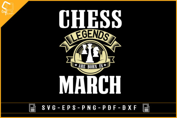 Chess Legends March Graphics for Crafts