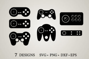 Game Controller Graphics for Crafts