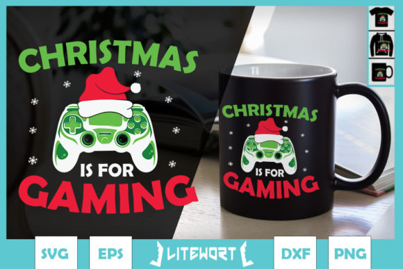 Gaming Christmas Graphics for Crafts