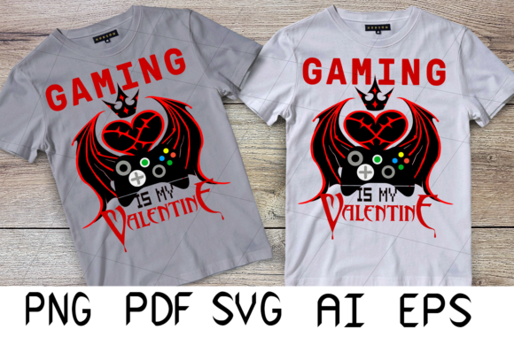 Gaming is My Valentine 2021: Graphics for Crafts