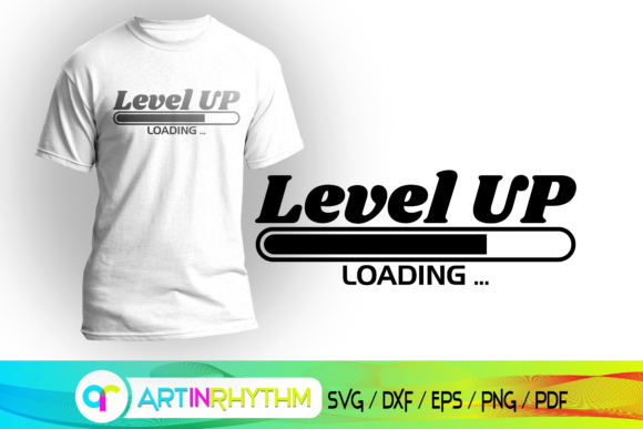 Gaming Svg, Gamer Svg, Level Up Svg for Graphics and Crafts