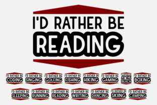 I'd Rather Be Bundle: Graphics for Crafts