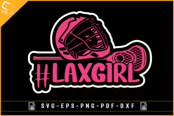 Laxgirl Lacrosse Gaming Sublimation Svg: Graphics for Crafts