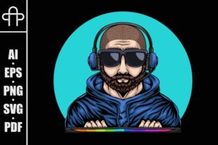 Man Gaming Vector: Graphics & Illustrations