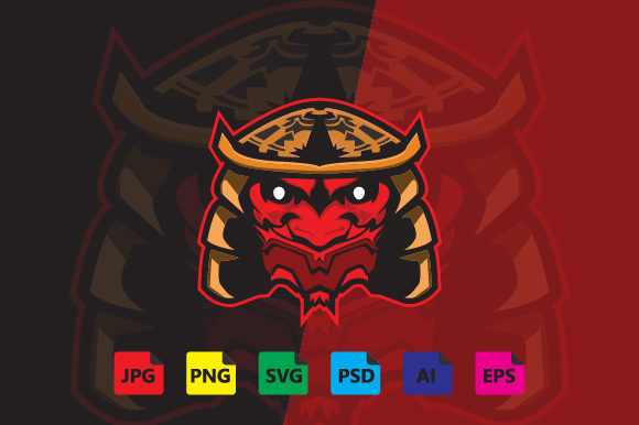 Samurai Esport Logo: Premium Graphics & Logos